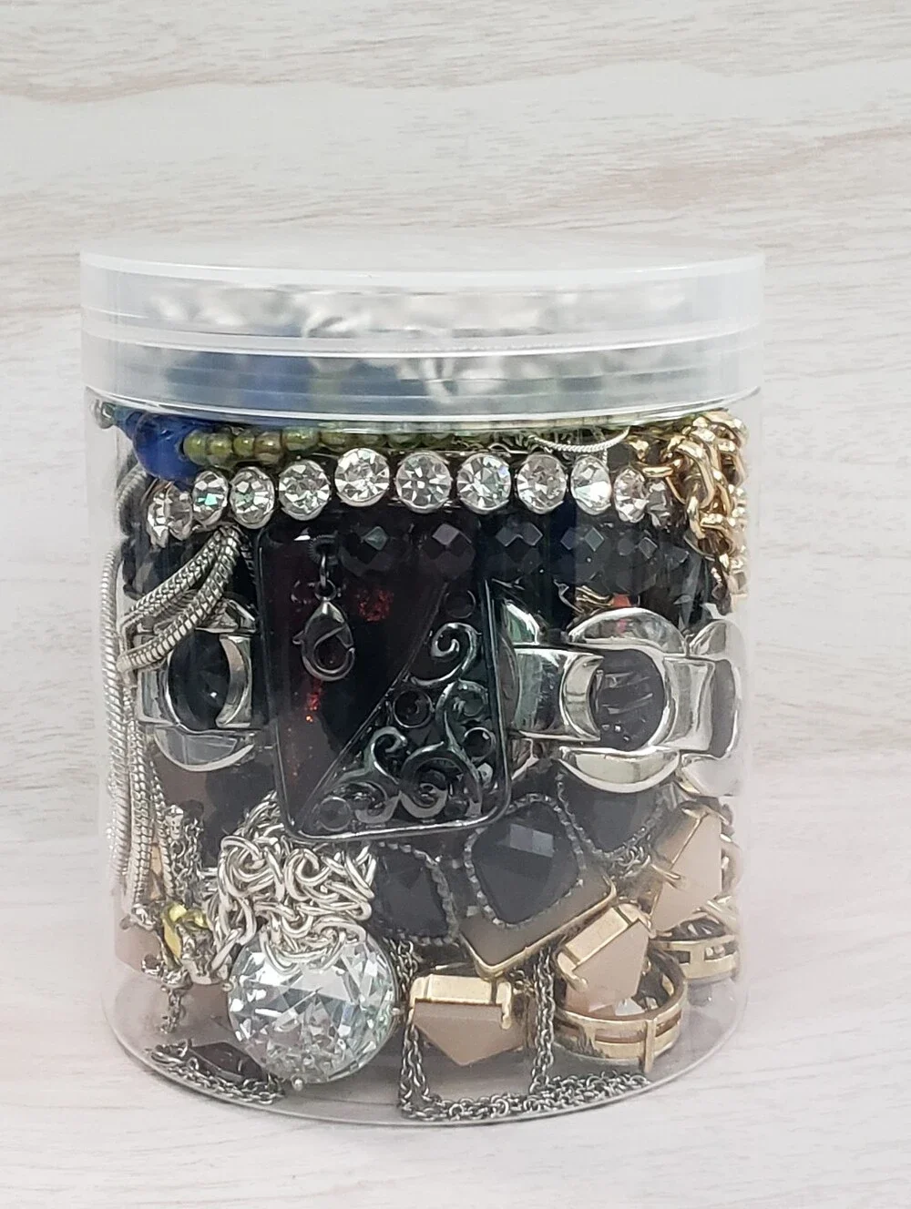 Mystery Jewelry Jar - Rings, Necklaces, Earrings, Bracelets All Wearable